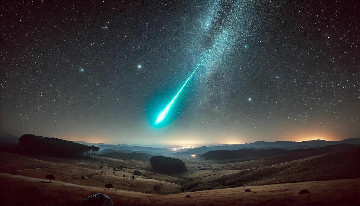 Meteoriet boven Portugal
