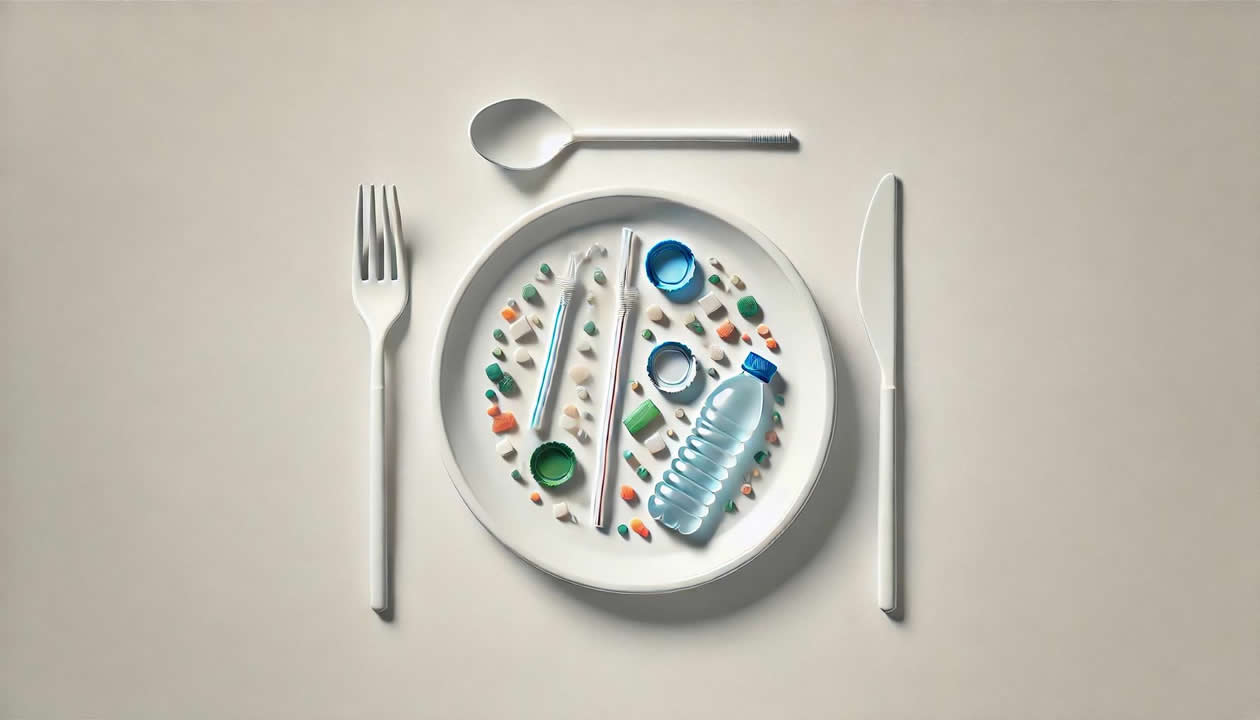 Plastic in ons eten?